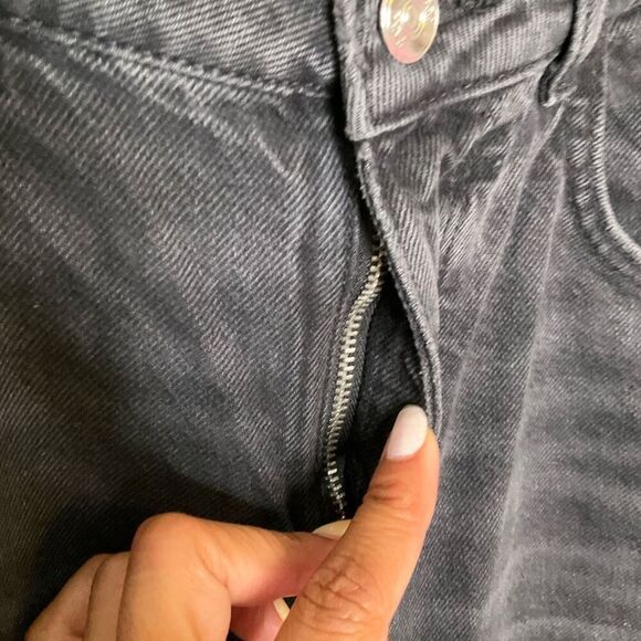 Zara High Waist Straight Jeans - Picture 4 of 5